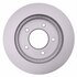 18A843AC by ACDELCO - Disc Brake Rotor - 5 Lug Holes, Cast Iron, Coated, Plain Vented, Front