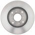 18A869AC by ACDELCO - Disc Brake Rotor - 4 Lug Holes, Cast Iron, Coated, Plain Vented, Front