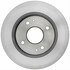 18A868 by ACDELCO - Disc Brake Rotor - 4 Lug Holes, Cast Iron, Plain, Solid, Turned Ground, Rear