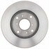 18A869 by ACDELCO - Disc Brake Rotor - 4 Lug Holes, Cast Iron, Plain, Turned Ground, Vented, Front