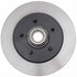 18A880 by ACDELCO - Disc Brake Rotor and Hub Assembly - 5 Lug Holes, Plain, Vented
