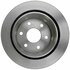 18A907 by ACDELCO - Disc Brake Rotor - 6 Lug Holes, Cast Iron, Plain, Turned Ground, Vented, Rear