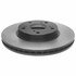 18A912 by ACDELCO - Disc Brake Rotor - 5 Lug Holes, Cast Iron, Plain, Turned Ground, Vented, Front