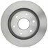 18A925 by ACDELCO - Disc Brake Rotor - 6 Lug Holes, Cast Iron, Plain, Turned Ground, Vented, Front
