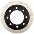 18A926SD by ACDELCO - Disc Brake Rotor - 8 Lug Holes, Cast Iron Slotted, Turned, Vented, Rear