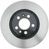 18A942AC by ACDELCO - Disc Brake Rotor - 5 Lug Holes, Cast Iron, Coated, Plain Vented, Front