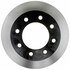 18A928 by ACDELCO - Disc Brake Rotor - 8 Lug Holes, Cast Iron, Plain, Turned Ground, Vented, Rear