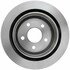 18A951 by ACDELCO - Disc Brake Rotor - 5 Lug Holes, Cast Iron, Plain, Turned Ground, Vented, Rear