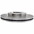18A967A by ACDELCO - Disc Brake Rotor - 4 Lug Holes, Cast Iron, Non-Coated, Plain, Vented, Front
