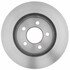 18A972A by ACDELCO - Disc Brake Rotor - 5 Lug Holes, Cast Iron, Non-Coated, Plain, Vented, Front