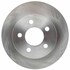 18A972A by ACDELCO - Disc Brake Rotor - 5 Lug Holes, Cast Iron, Non-Coated, Plain, Vented, Front