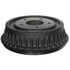 ACDelco 18B106 Brake Drum Brake Drum - Rear, 5 Bolt Holes, 5" Bolt Circle, Turned, Cast Iron, Regular
