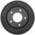 18B106 by ACDELCO - Brake Drum - Rear, 5 Bolt Holes, 5" Bolt Circle, Turned, Cast Iron, Regular