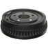 ACDelco 18B126 Brake Drum Brake Drum - Rear, Turned, Cast Iron, Regular, Finned Cooling Fins