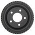 18B136A by ACDELCO - Brake Drum - Rear, 5 Bolt Holes, 4.53" Bolt Circle, Directional, Cast Iron