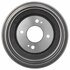 18B134 by ACDELCO - Brake Drum - Rear, Turned, Cast Iron, Regular, Plain Cooling Fins