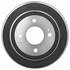 18B134 by ACDELCO - Brake Drum - Rear, Turned, Cast Iron, Regular, Plain Cooling Fins