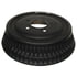 18B16 by ACDELCO - Brake Drum - Rear, Turned, Cast Iron, Regular, Finned Cooling Fins