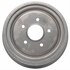 18B1 by ACDELCO - Brake Drum - Rear, Turned, Cast Iron, Regular, Plain Cooling Fins