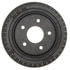 18B201A by ACDELCO - Brake Drum - Rear, 5 Bolt Holes, 4.75" Bolt Circle, Directional, Cast Iron