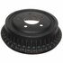 18B201A by ACDELCO - Brake Drum - Rear, 5 Bolt Holes, 4.75" Bolt Circle, Directional, Cast Iron