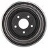 18B201A by ACDELCO - Brake Drum - Rear, 5 Bolt Holes, 4.75" Bolt Circle, Directional, Cast Iron