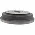 18B173 by ACDELCO - Brake Drum - Rear, Turned, Cast Iron, Regular, Plain Cooling Fins