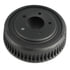 ACDelco 18B190 Brake Drum Brake Drum - Rear, 5 Bolt Holes, 5" Bolt Circle, Turned, Cast Iron, Regular