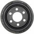 18B251 by ACDELCO - Brake Drum - Rear, Turned, Cast Iron, Regular, Finned Cooling Fins