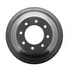 18B254A by ACDELCO - Brake Drum - Rear, 8 Bolt Holes, 6.5" Bolt Circle, Directional, Cast Iron
