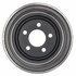 18B232 by ACDELCO - Brake Drum - Rear, Turned, Cast Iron, Regular, Plain Cooling Fins