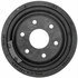 18B275 by ACDELCO - Brake Drum - Rear, Turned, Cast Iron, Regular, Finned Cooling Fins