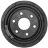 18B275A by ACDELCO - Brake Drum - Rear, 6 Bolt Holes, 5.5" Bolt Circle, Directional, Cast Iron