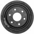 18B275A by ACDELCO - Brake Drum - Rear, 6 Bolt Holes, 5.5" Bolt Circle, Directional, Cast Iron