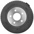 18B306 by ACDELCO - Brake Drum - Rear, Turned, Cast Iron, Regular, Finned Cooling Fins