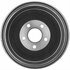 18B306 by ACDELCO - Brake Drum - Rear, Turned, Cast Iron, Regular, Finned Cooling Fins