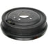 ACDelco 18B382 Brake Drum Brake Drum - Front, 5 Bolt Holes, Turned, Cast Iron, Regular