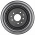 18B382 by ACDELCO - Brake Drum - Front, 5 Bolt Holes, Turned, Cast Iron, Regular