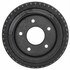 18B381 by ACDELCO - Brake Drum - Rear, Turned, Cast Iron, Regular, Finned Cooling Fins