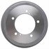18B414 by ACDELCO - Brake Drum - Rear, Turned, Cast Iron, Regular, Plain Cooling Fins