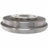 18B450 by ACDELCO - Brake Drum - Rear, Turned, Cast Iron, Regular, Plain Cooling Fins