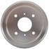 18B427 by ACDELCO - Brake Drum - Rear, Turned, Cast Iron, Regular, Plain Cooling Fins