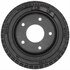 18B466 by ACDELCO - Brake Drum - Rear, Turned, Cast Iron, Regular, Finned Cooling Fins