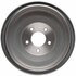 18B530 by ACDELCO - Brake Drum - Rear, Turned, Cast Iron, Regular, Plain Cooling Fins
