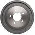 18B530 by ACDELCO - Brake Drum - Rear, Turned, Cast Iron, Regular, Plain Cooling Fins
