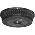 18B533 by ACDELCO - Brake Drum - Rear, Turned, Cast Iron, Regular, Finned Cooling Fins