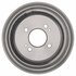 18B571 by ACDELCO - Brake Drum - Rear, Turned, Cast Iron, Regular, Plain Cooling Fins