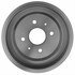 18B579 by ACDELCO - Brake Drum - Rear, 4 Bolt Holes, 3.94" Bolt Circle, Turned, Cast Iron, Regular