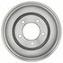 18B573 by ACDELCO - Brake Drum - Rear, Turned, Cast Iron, Regular, Plain Cooling Fins