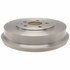 18B601 by ACDELCO - Brake Drum - Rear, Turned, Cast Iron, Regular, Plain Cooling Fins